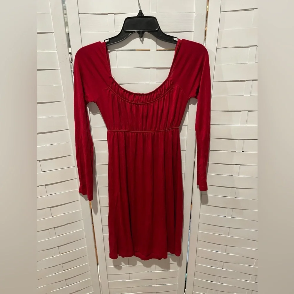 Lush Ruffle Mini Dress